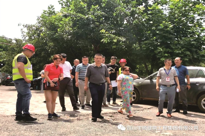 翠屏区区长张林到宇硕九游app官方端入口老旧小区项目调研